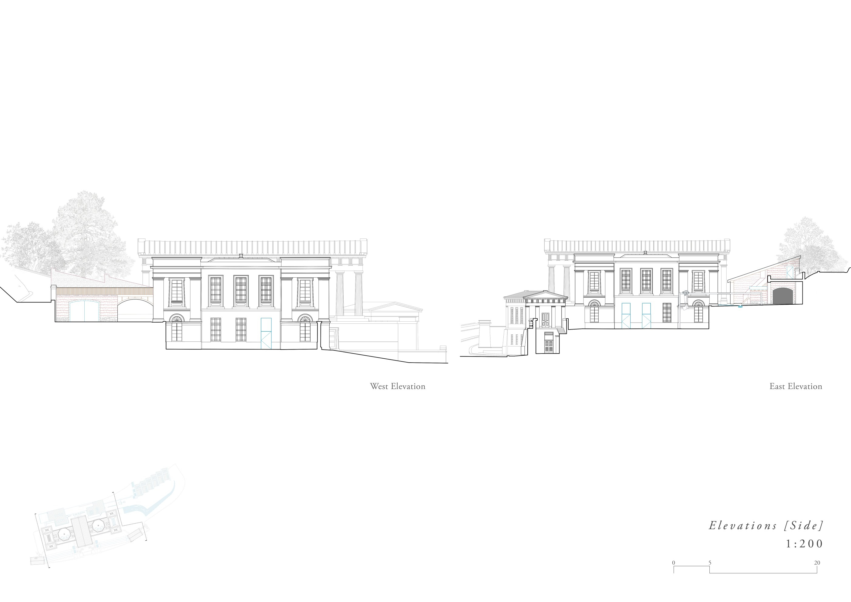 East and West Elevations | 1:200@A2