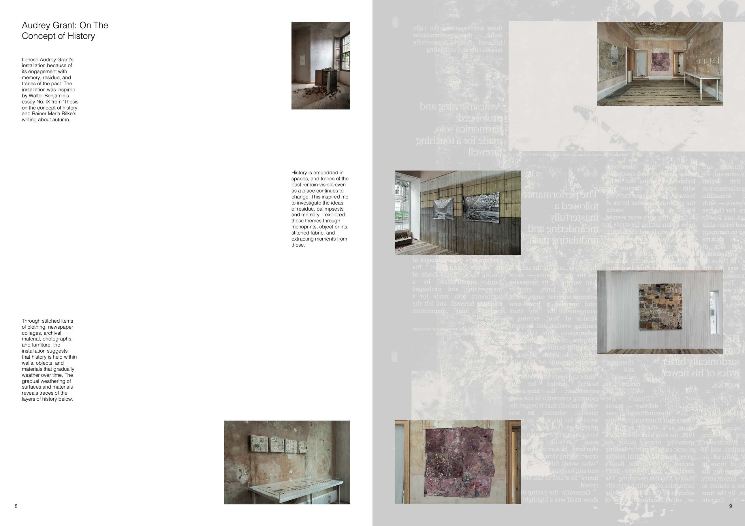 Audrey Grant Installation