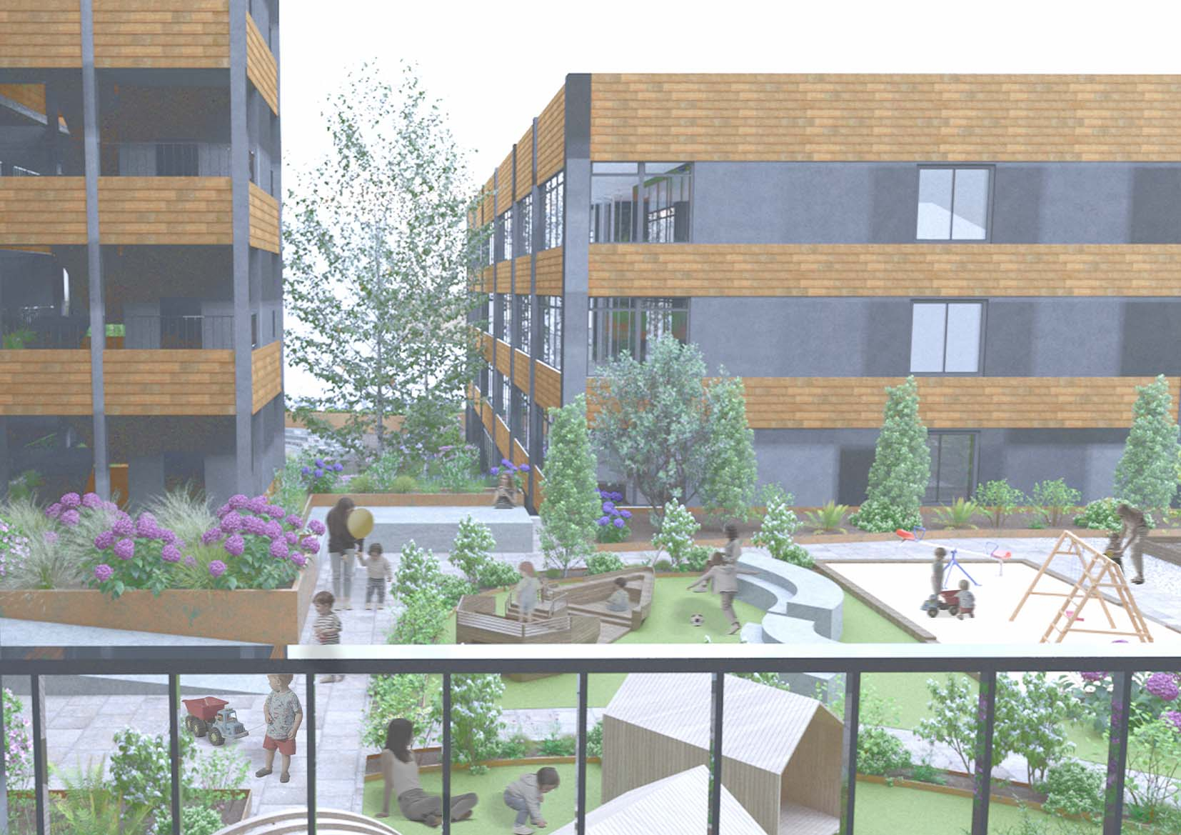 Render of Upper Garden