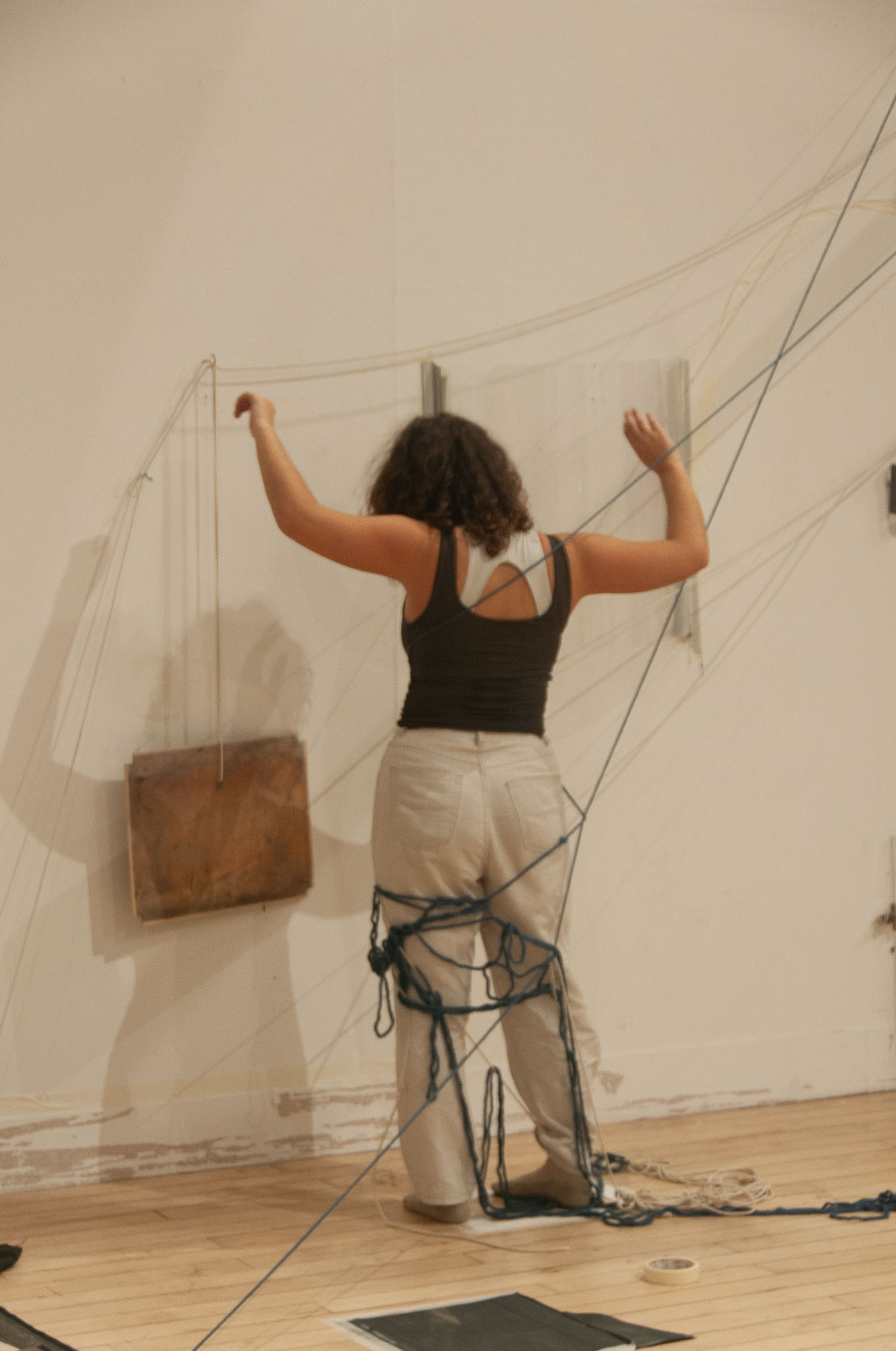 Sculpture court performance ropes
