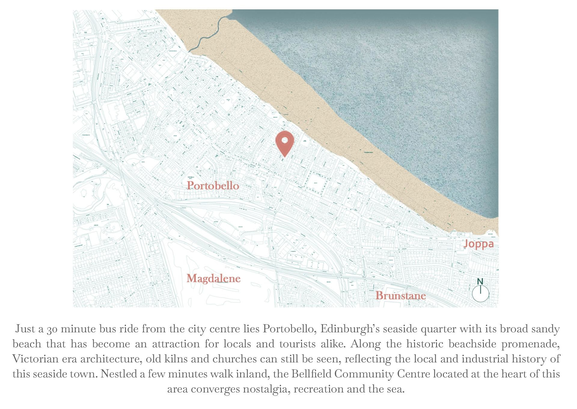 Bellfield Community Centre, city context plan 