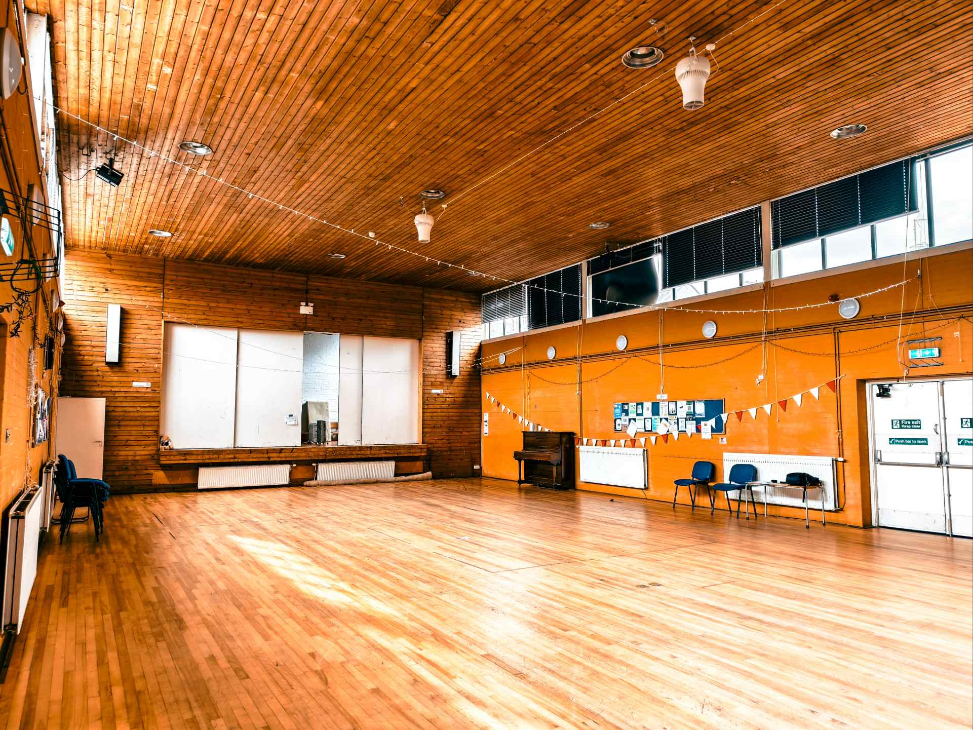 Bellfield Community Centre, Large Hall (stage) 