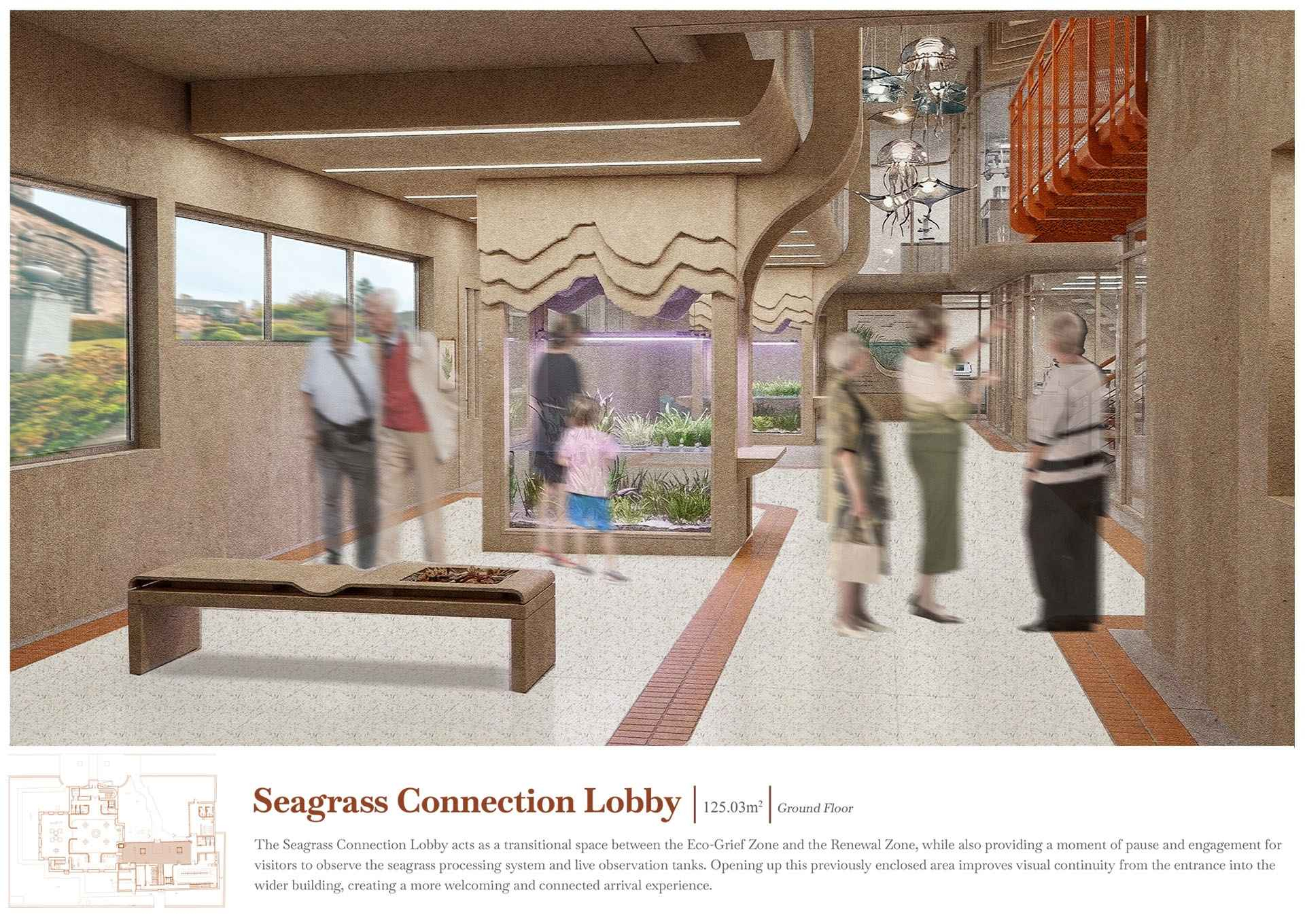EGRC, Seagrass Connection Lobby, Renewal Zone