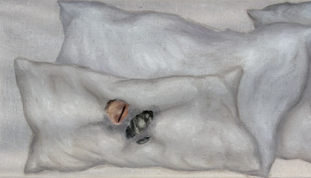 Detail of painting