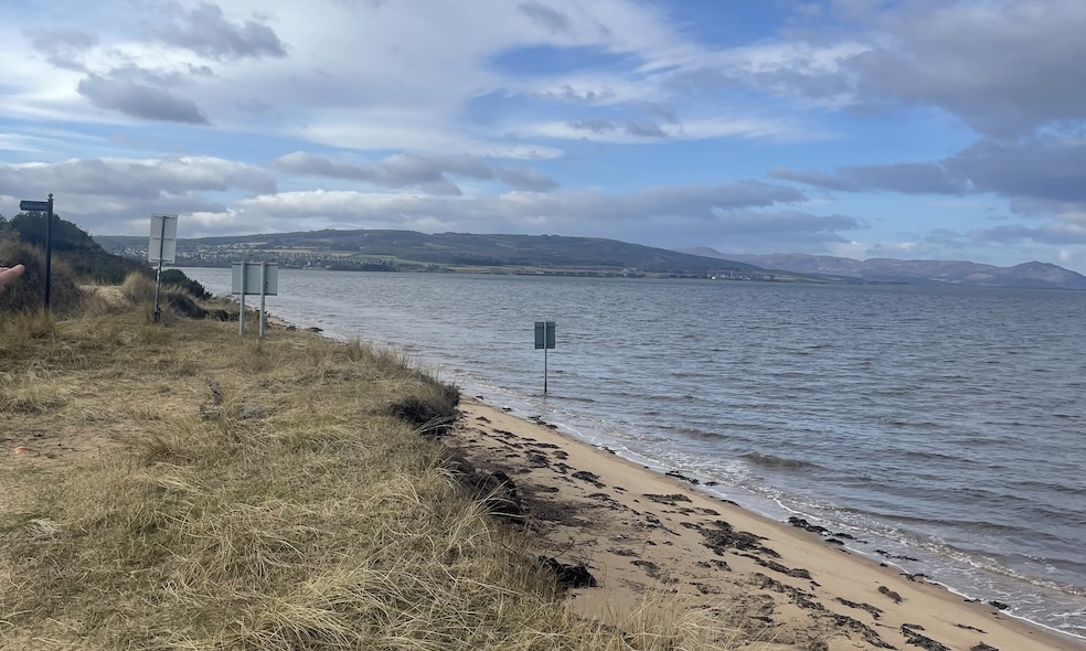 Morrich More's west coastline 