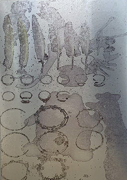 Sublimation print onto treated aluminium