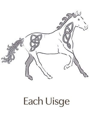 Each Uisge, a gaelic water spirit similar to a kelpie