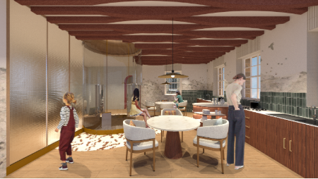 Shared Kitchen 3D Visual