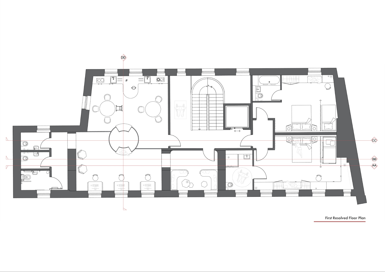 First Floor Resolved Design Floor Plan