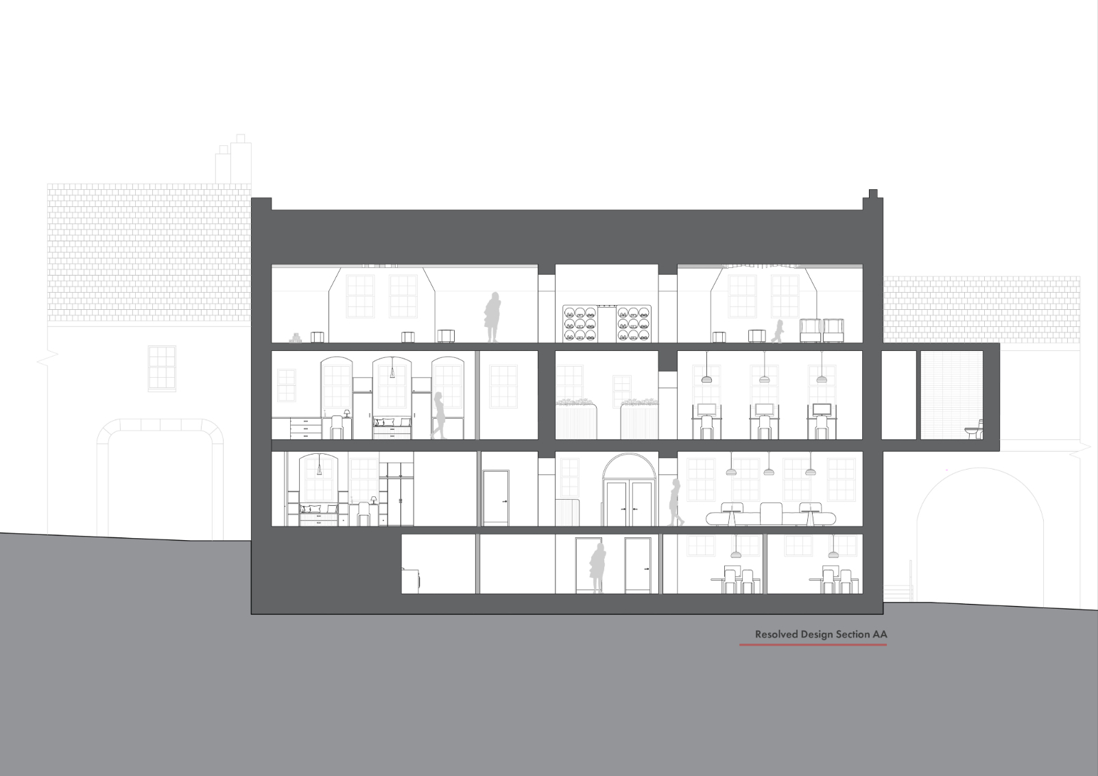 Resolved Design Section AA