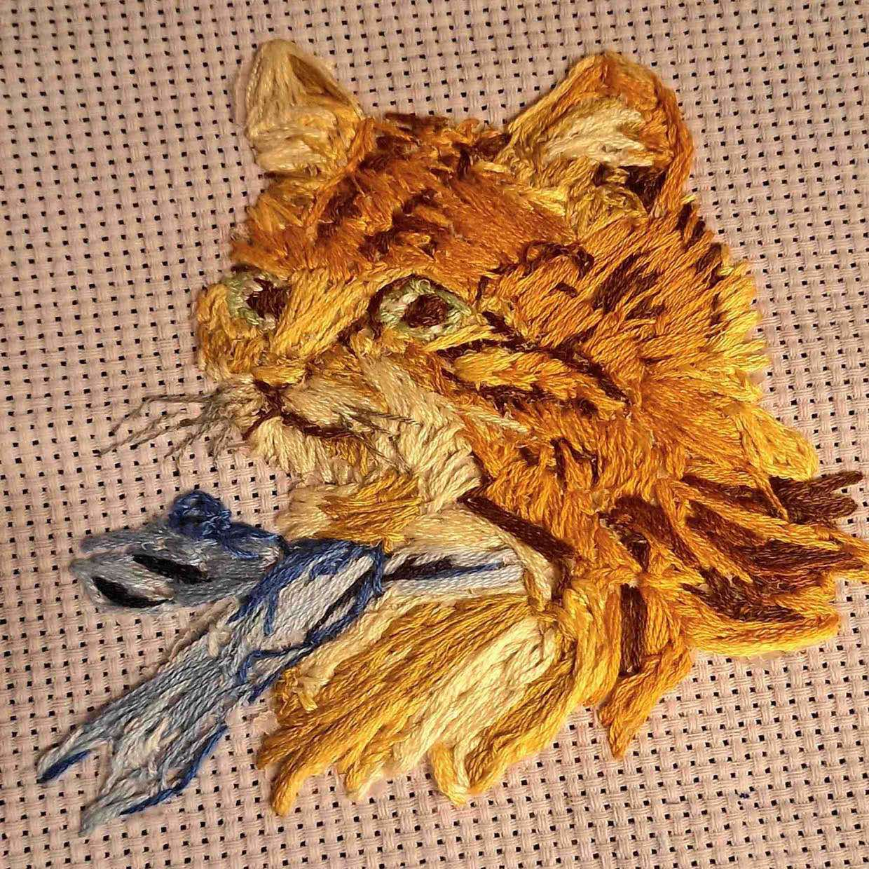 Cat Embroidery