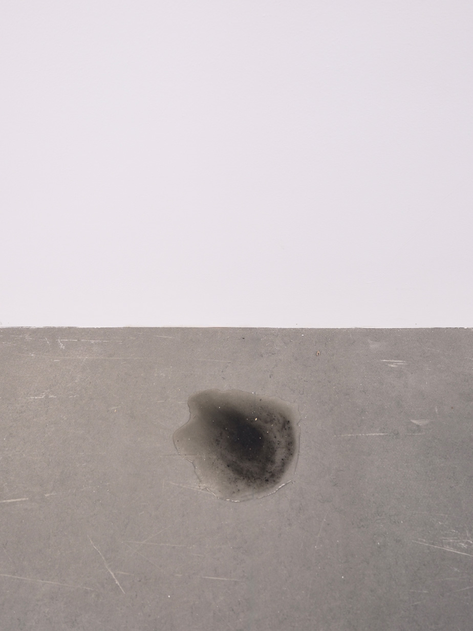 Nothing is True, Everything is Alive, concrete, moss, motors, resin oven, 100 x 150 cm, May 2026