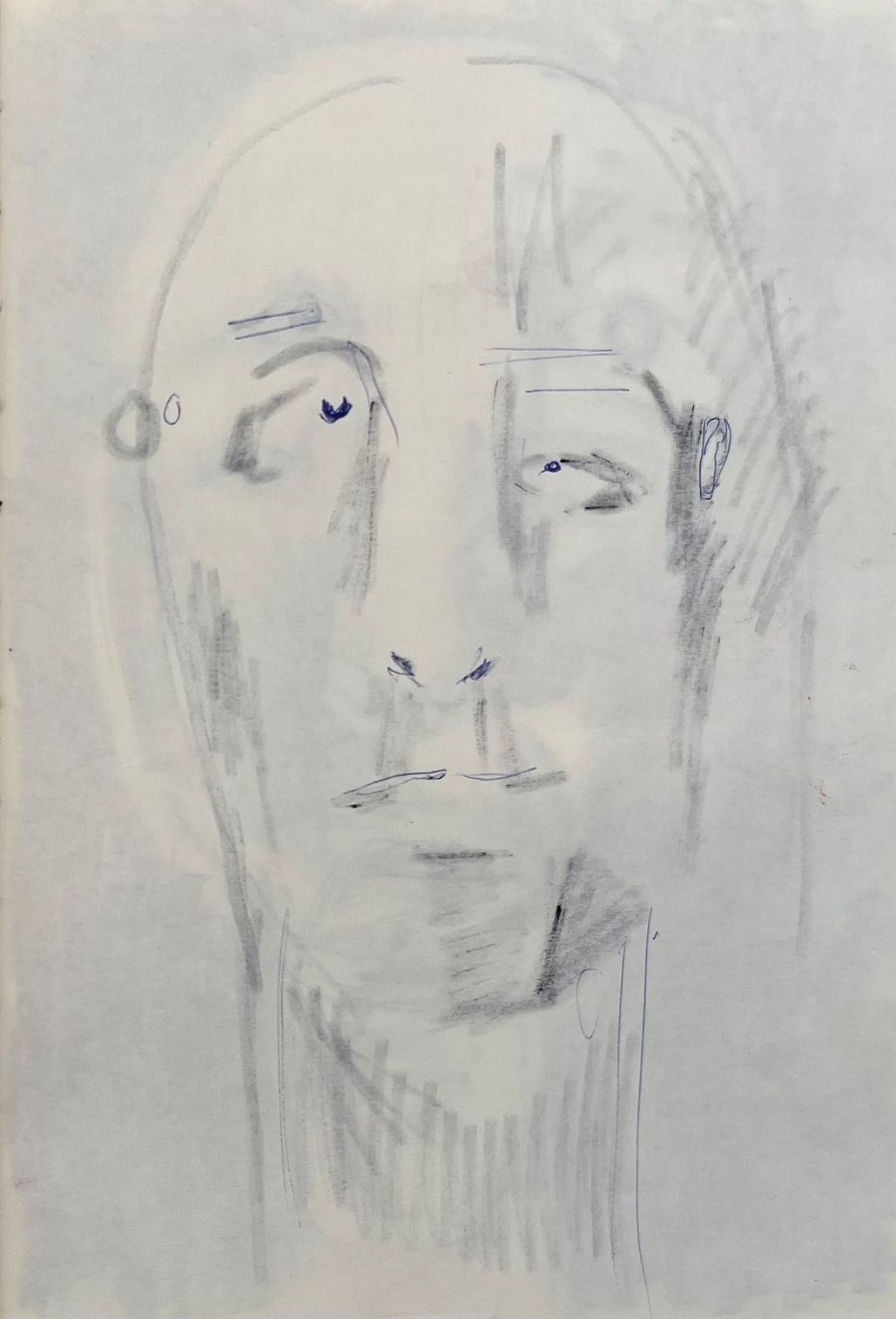 sketch. 2026. graphite and felt tip on card. A4. Edinburgh