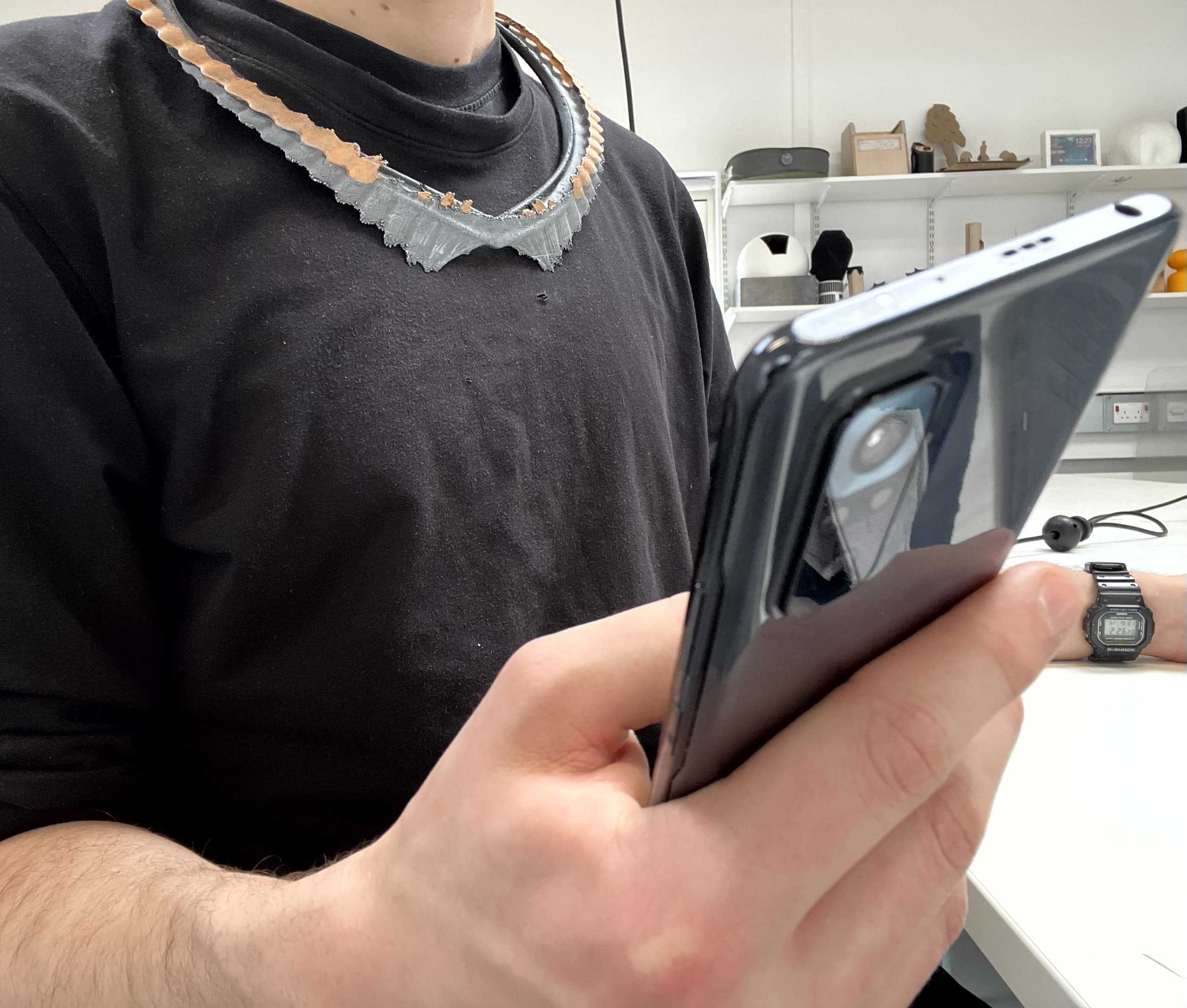 Wearable in use context image