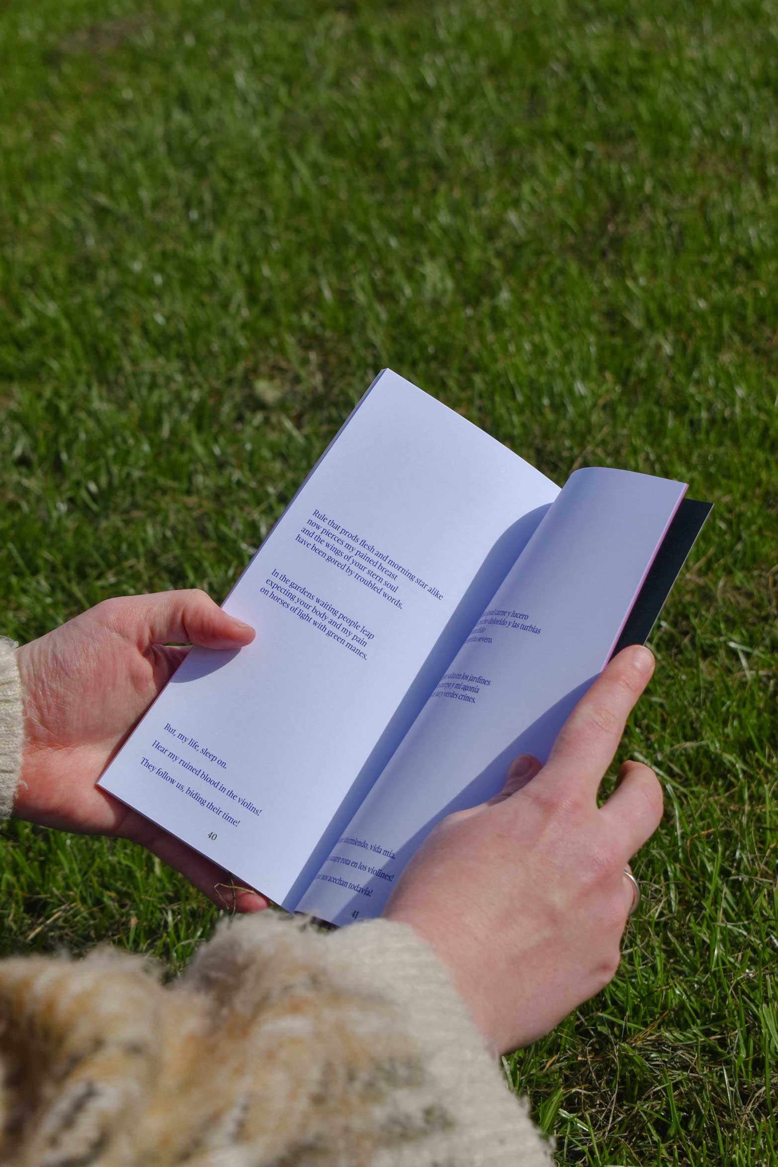 Poetry Book Pages