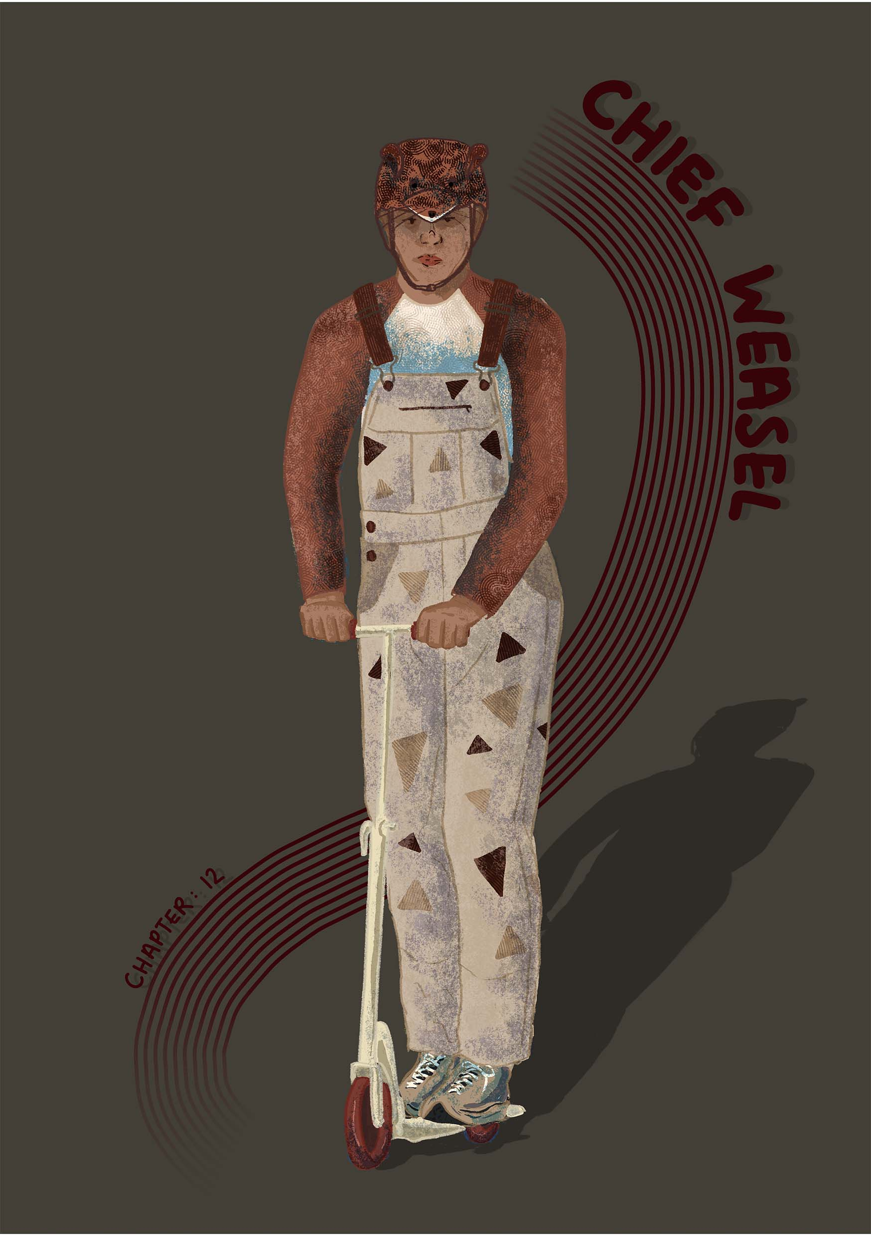 Final Illustration of Chief Weasel