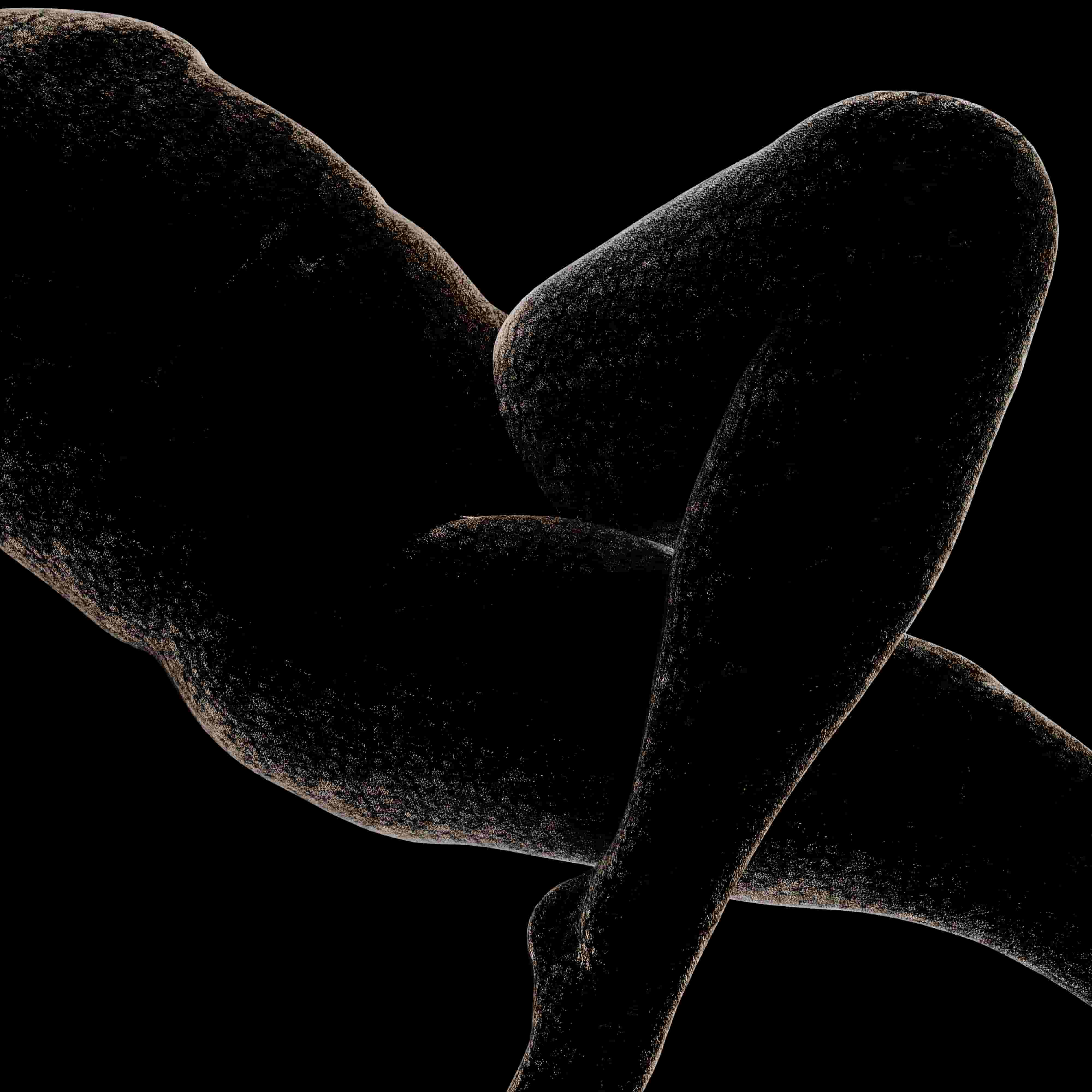an outline of a cross legged body made of light