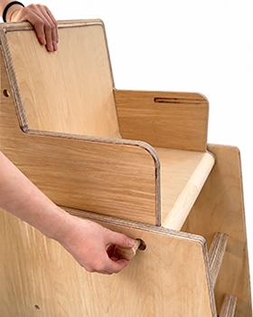 chair detail image: fixing mechanism