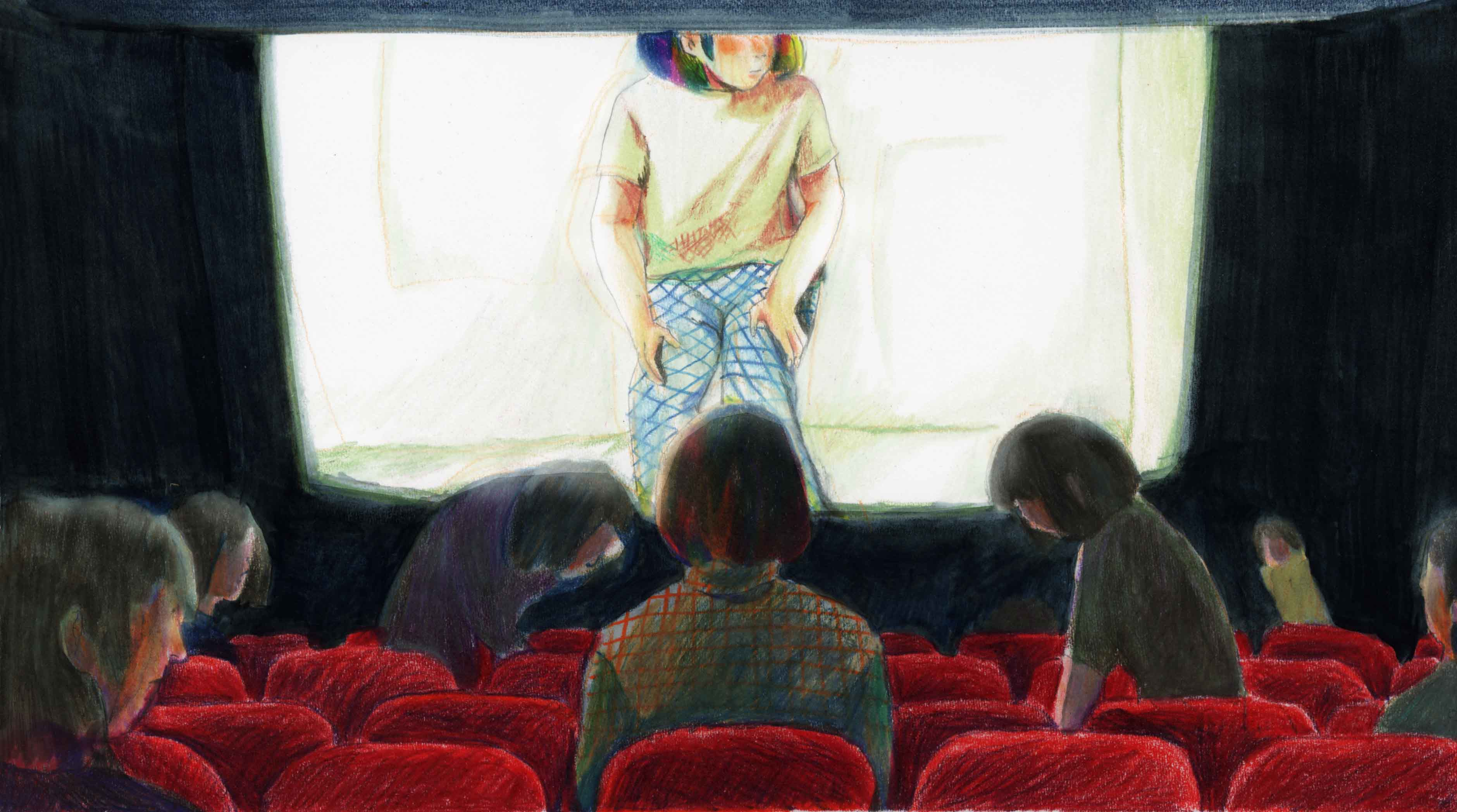 take life as a film.
