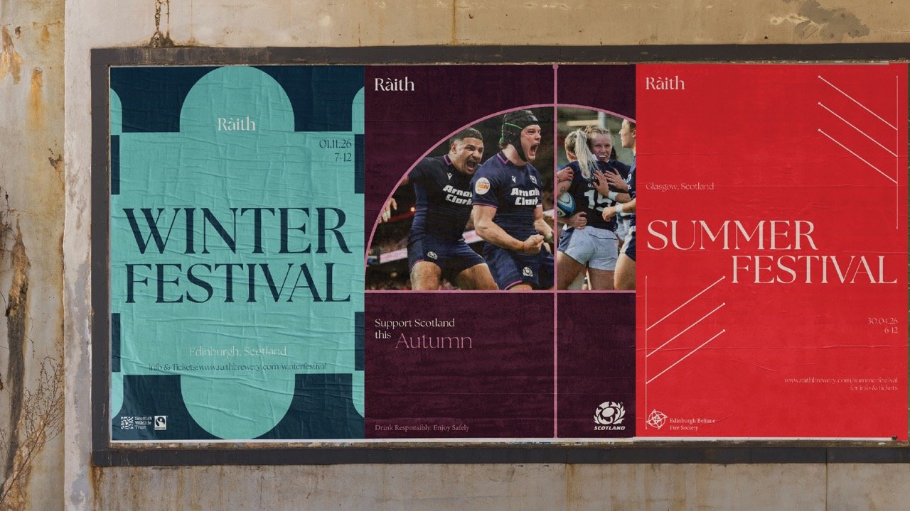 Posters, advertising brand activation