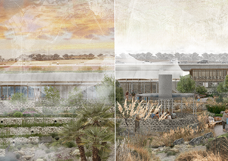 Visuals of scheme in varying levels of drought.