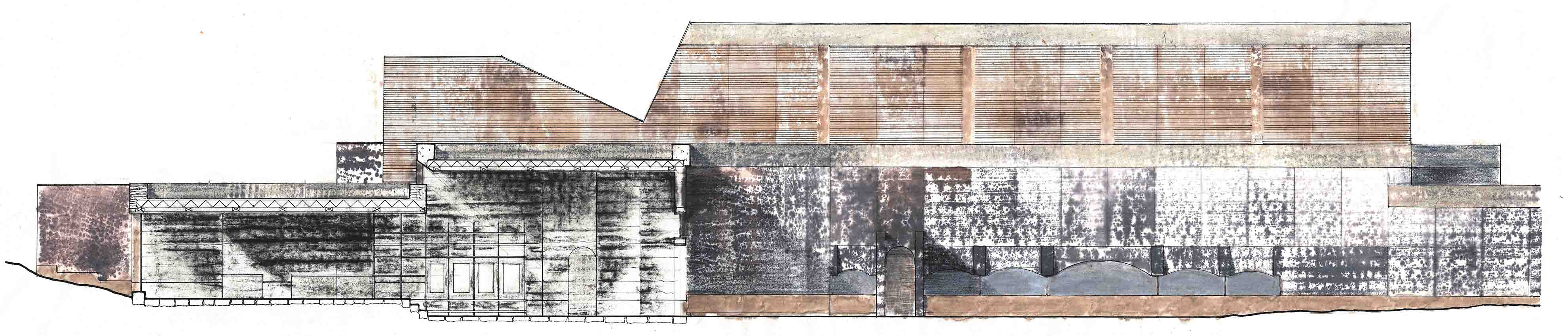 1:50 South Elevation