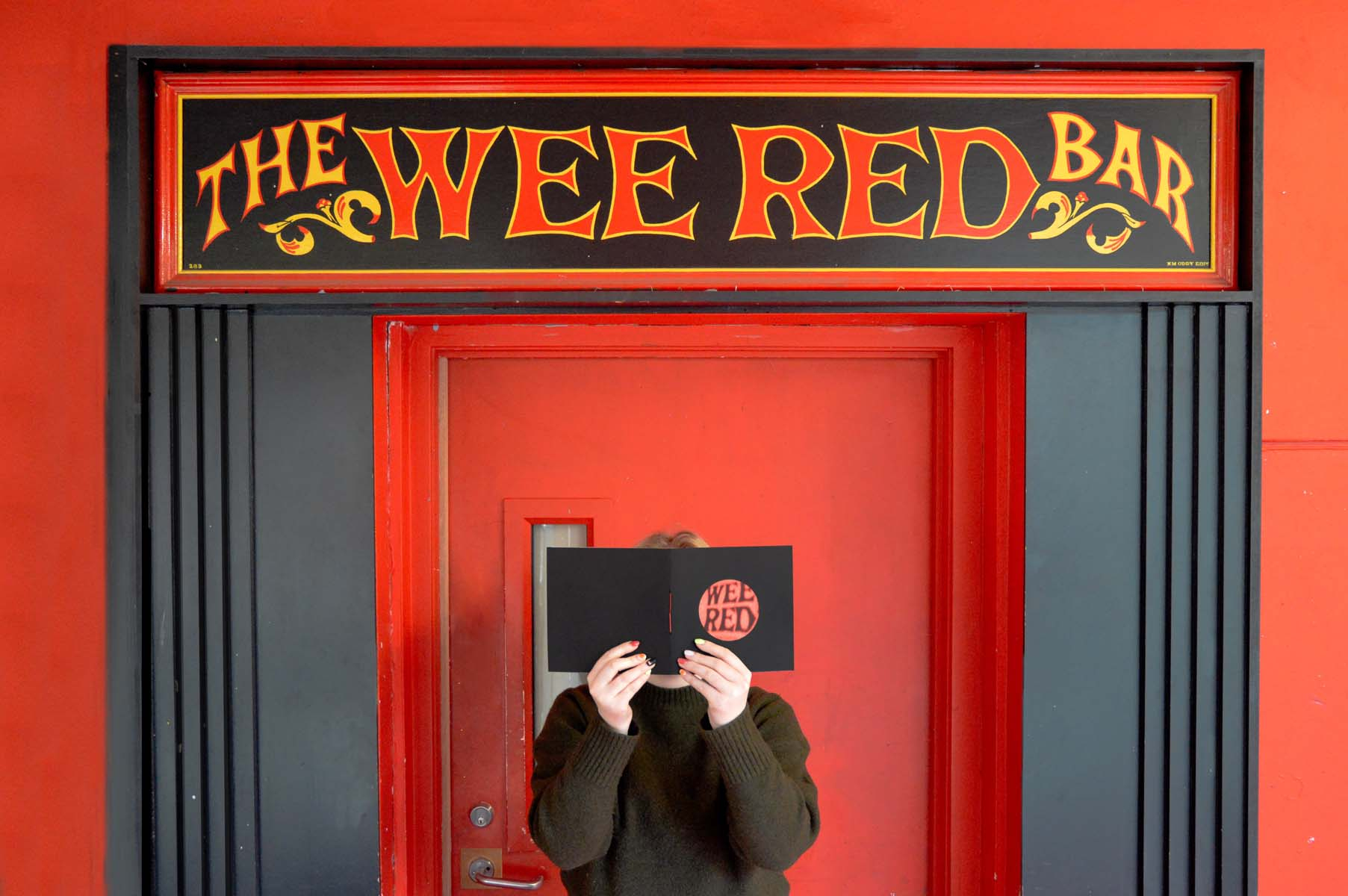Outside the Wee Red Bar
