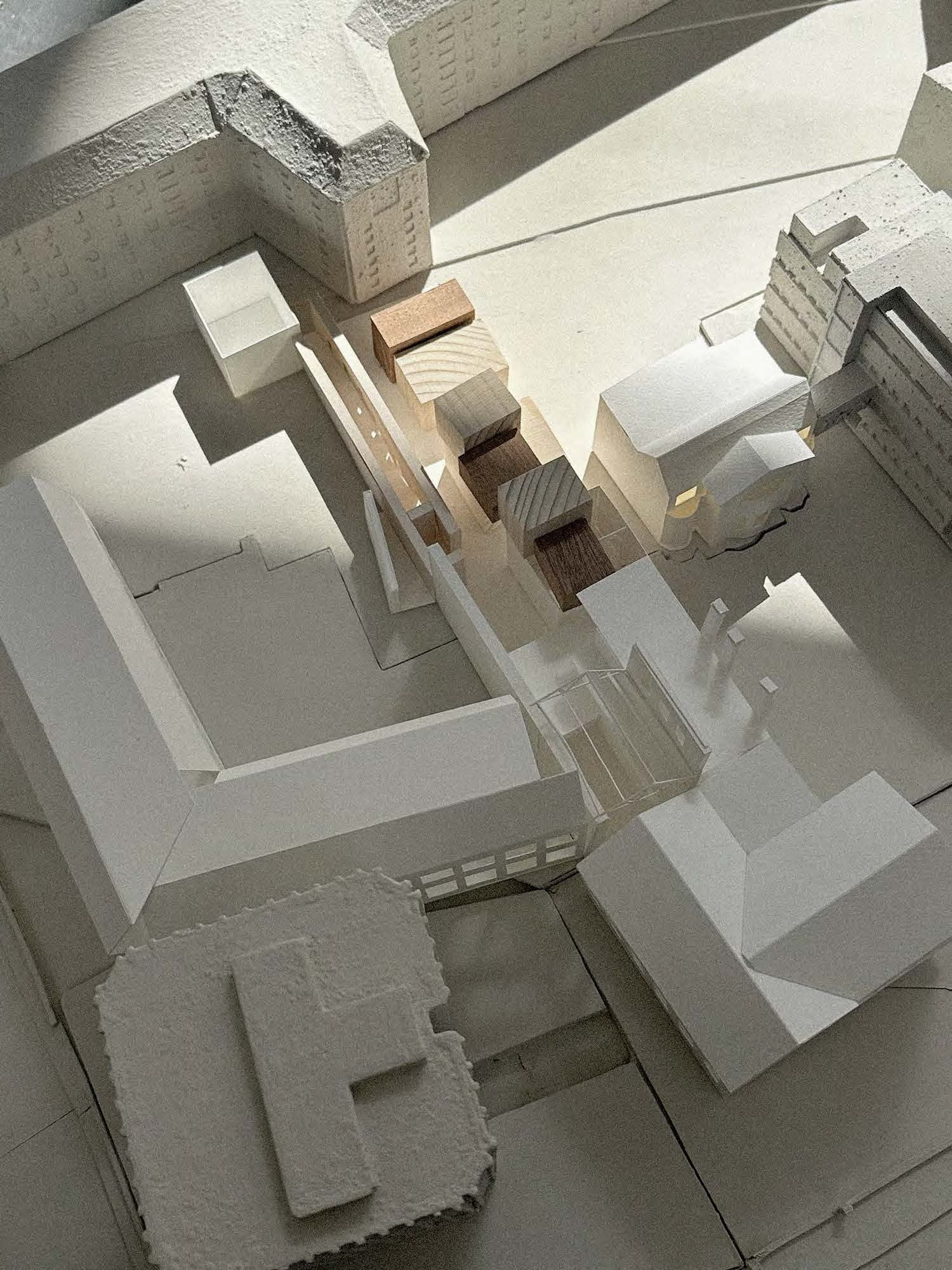 1:200 Model in Group Site Model 