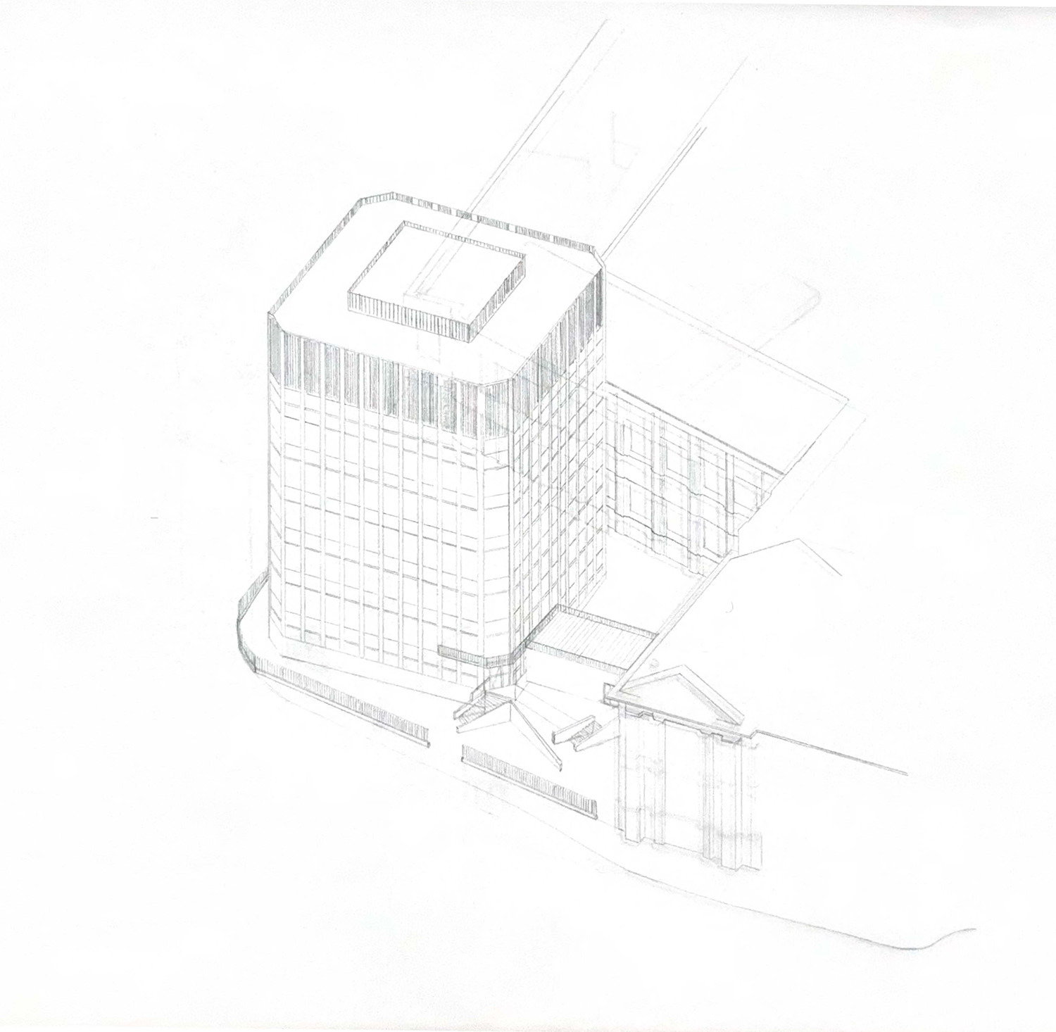 Summerhall corner drawing 