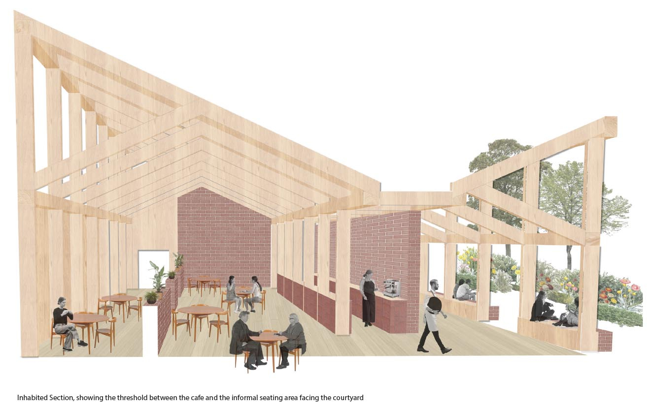 sectional render