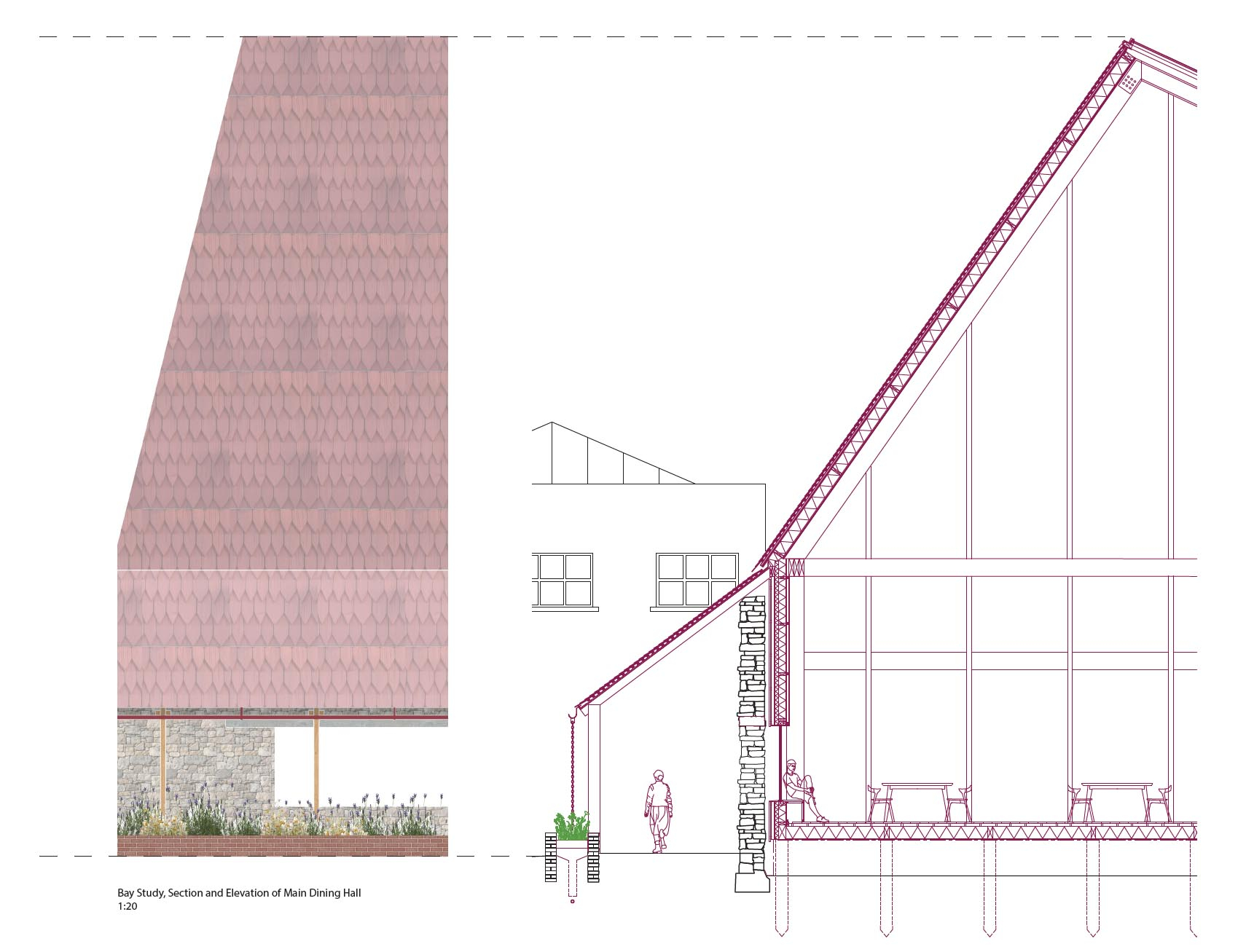 section and elevation
