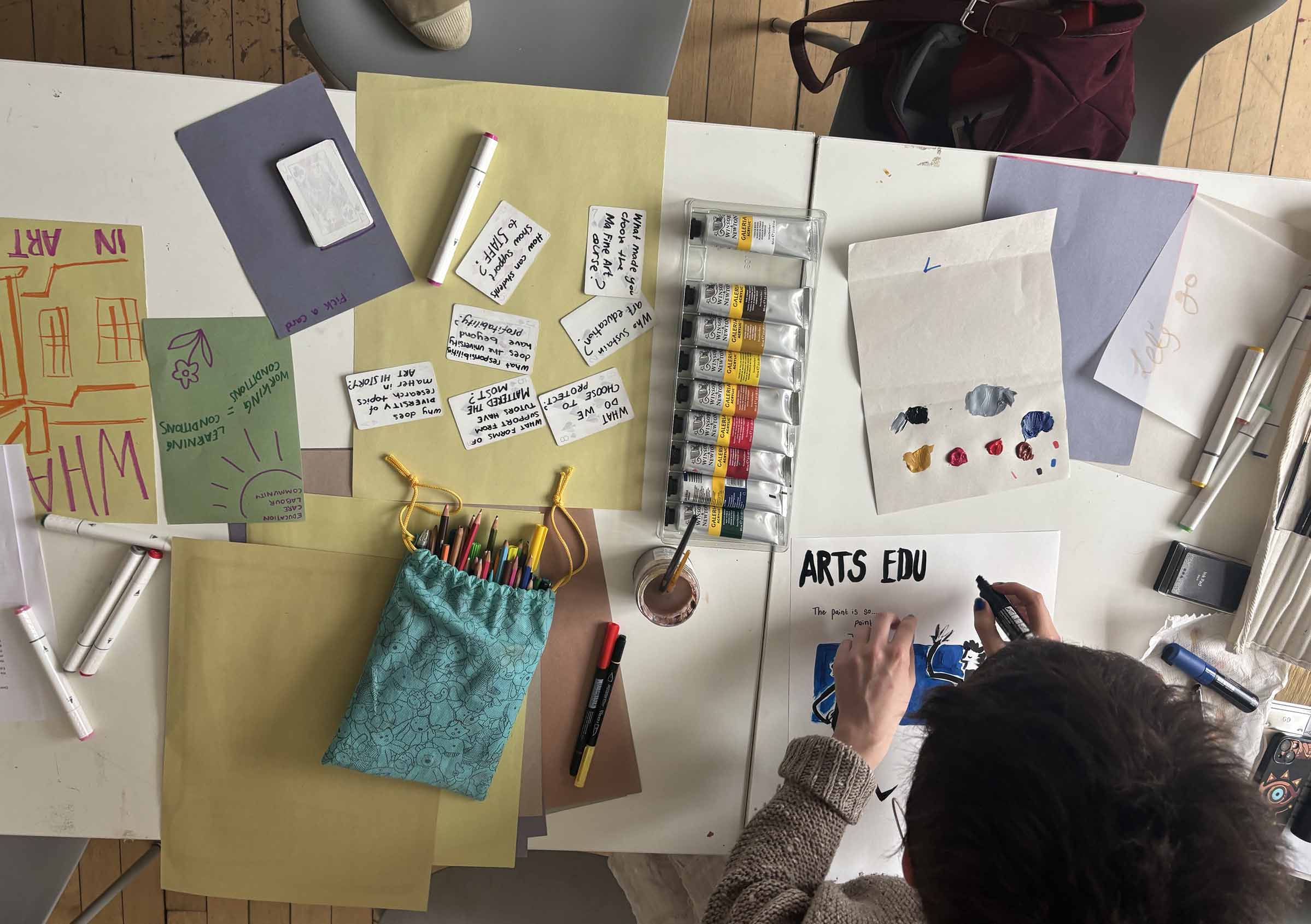 Why Art Education Matters? – Collaboration with artist Charlie Rhys Thomas 