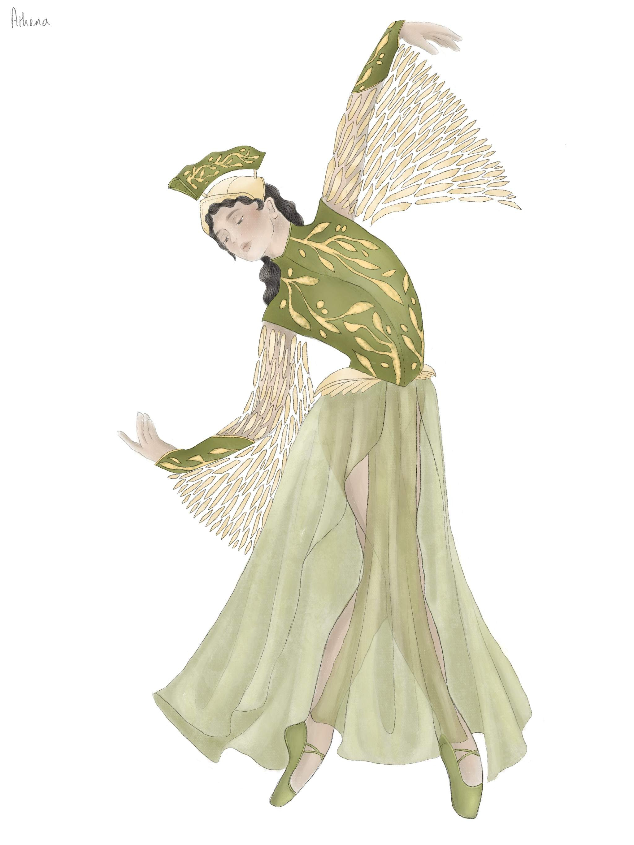 Athena illustration
