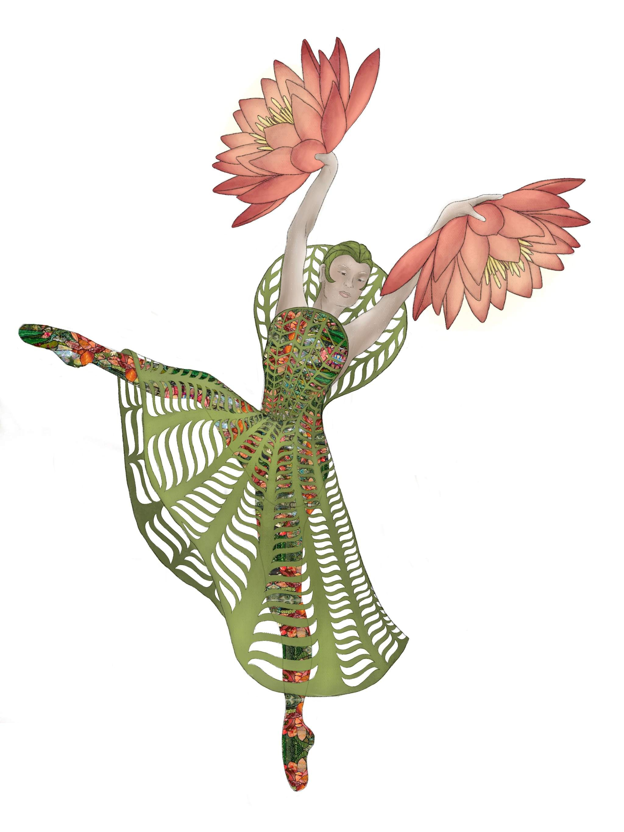 Lotus flower illustration
