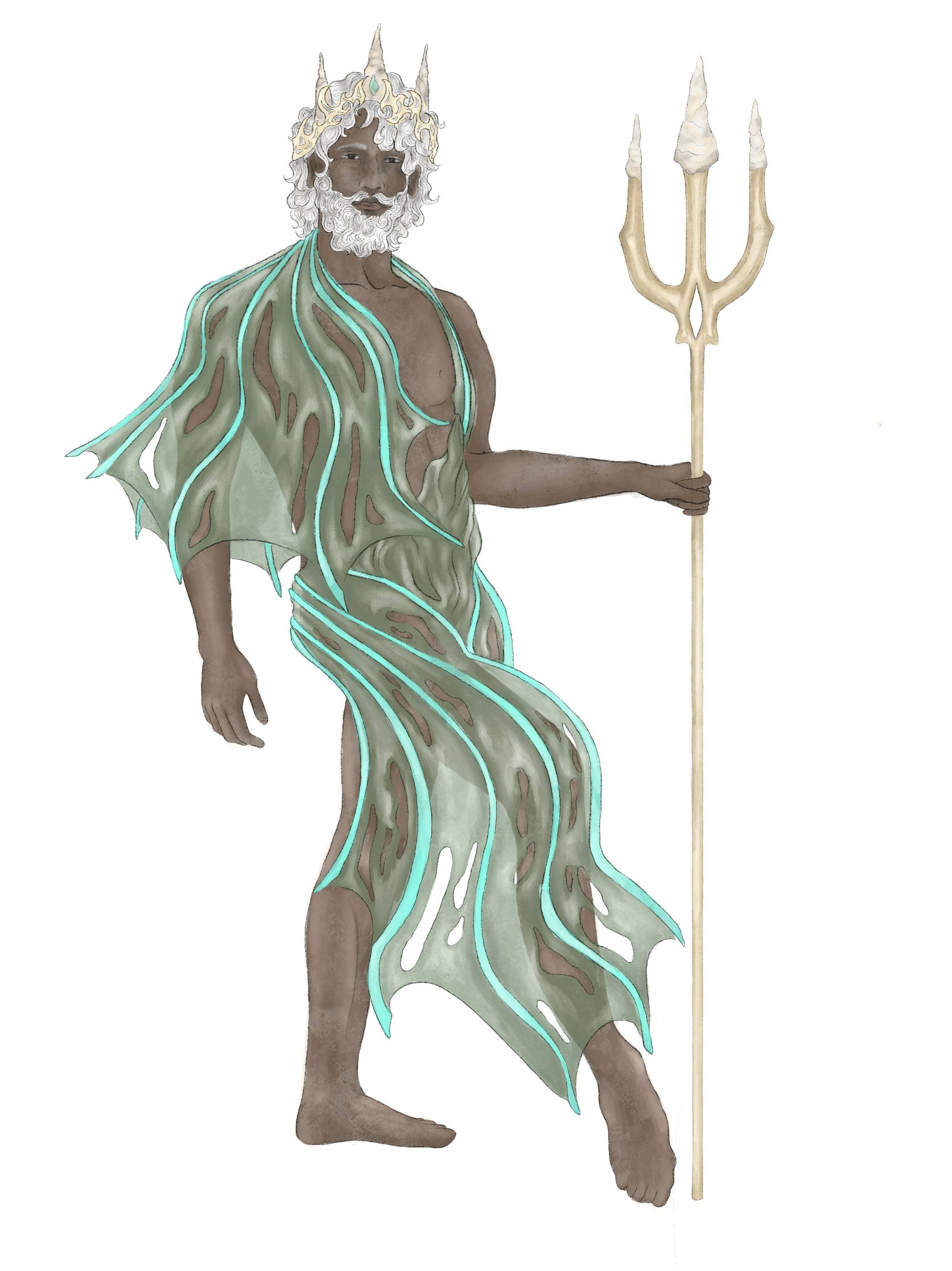 Poseidon illustration