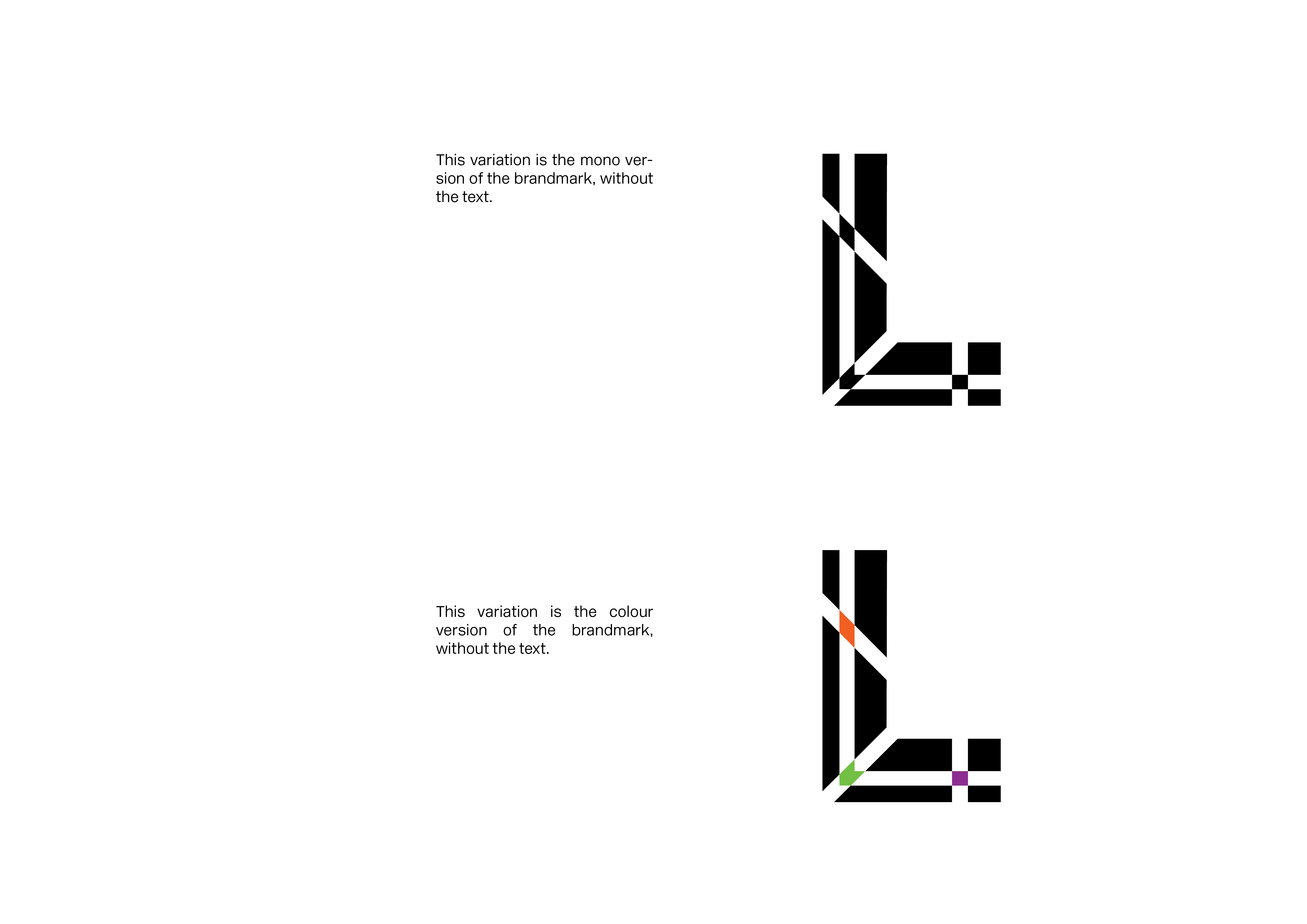 Mono BrandMark and with Colour