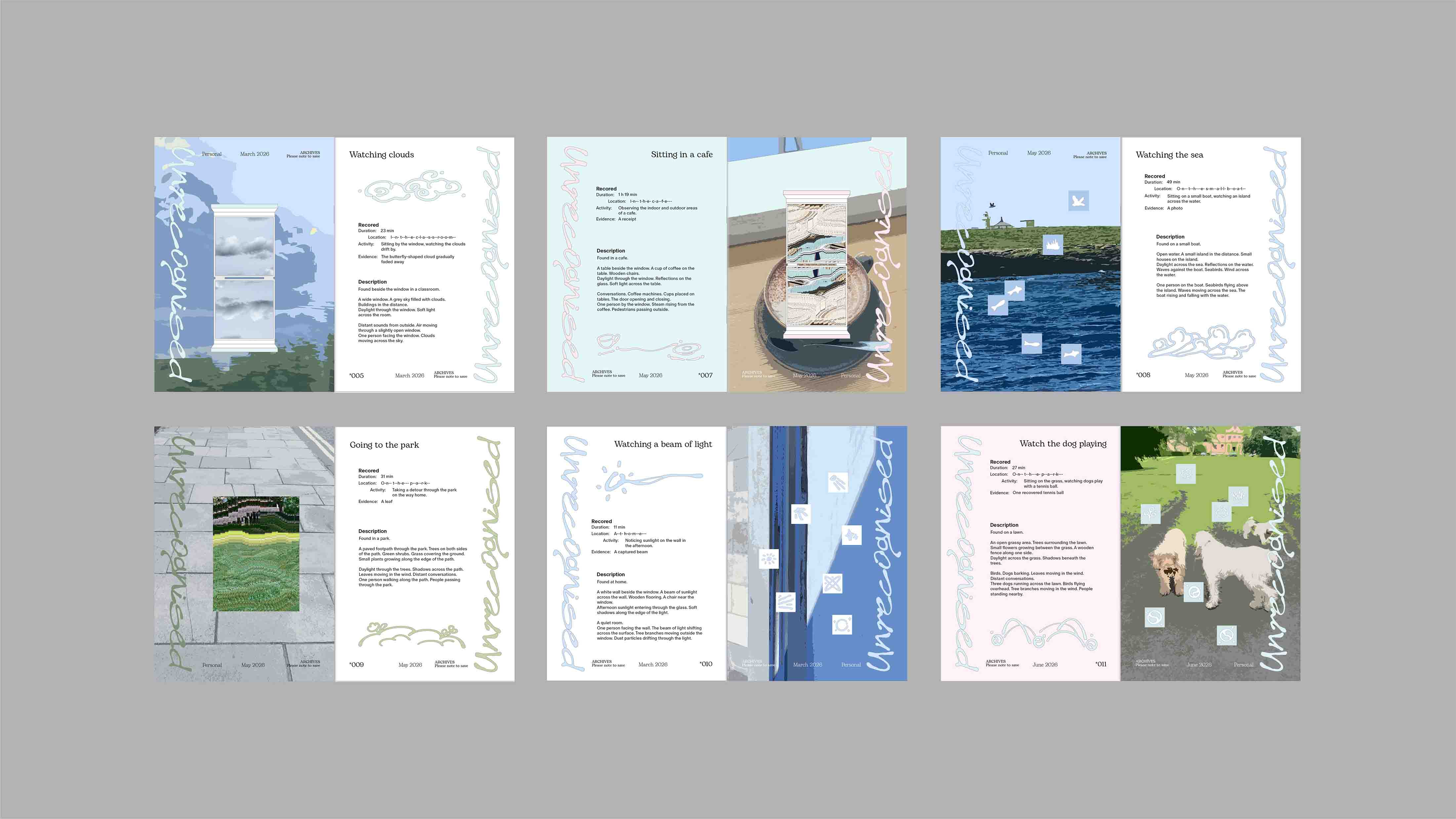 Design page