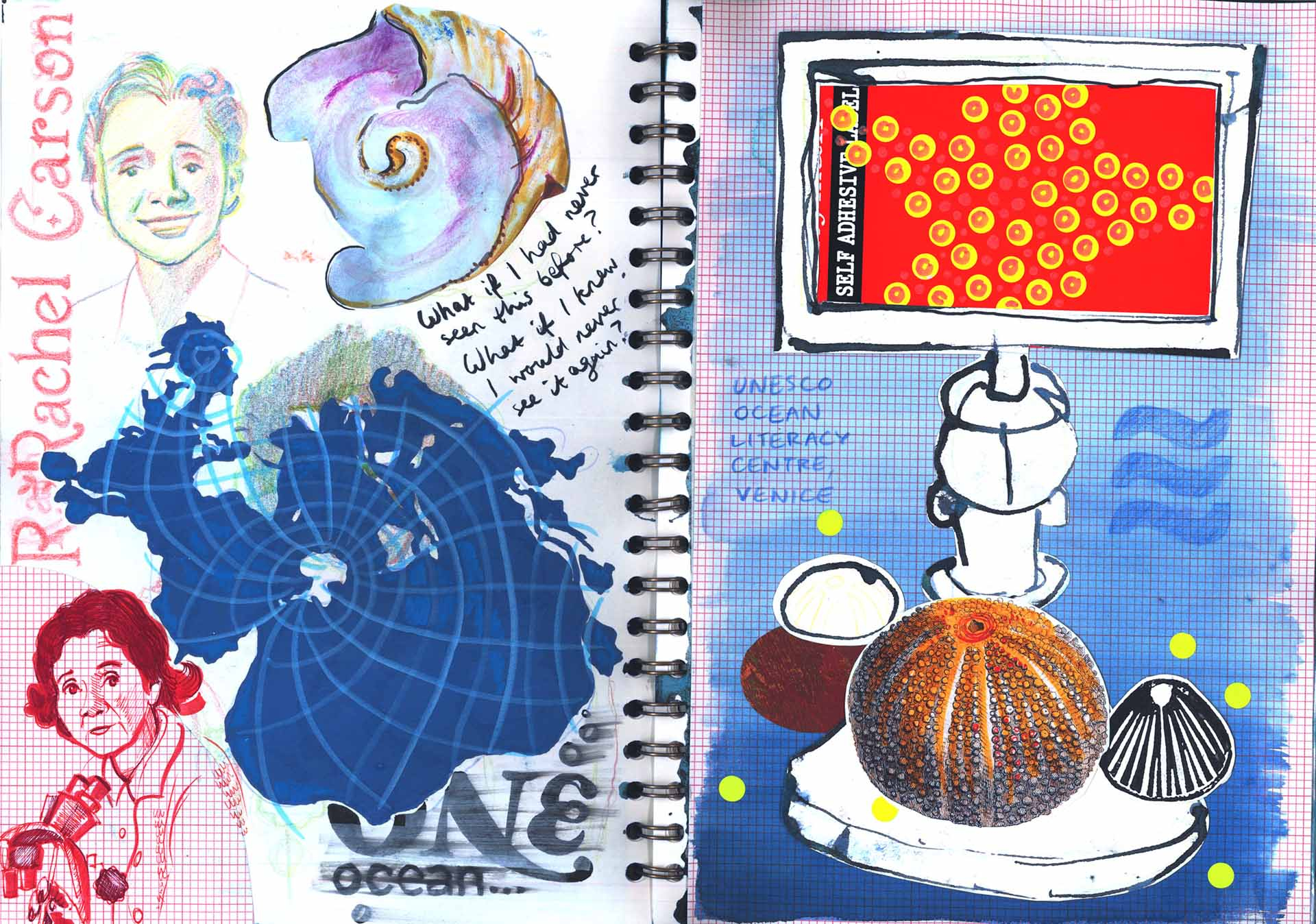 Sketchbook pages