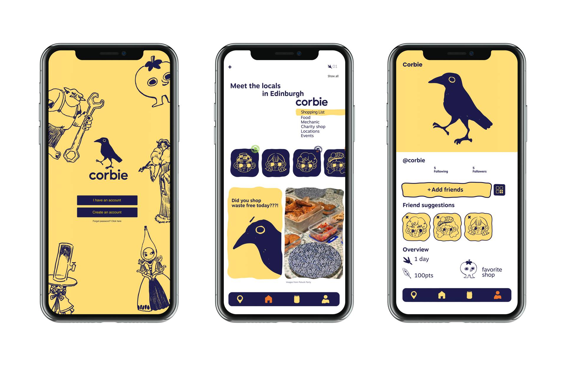 corbie app page 01