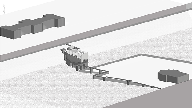 Axonometric of Bridge