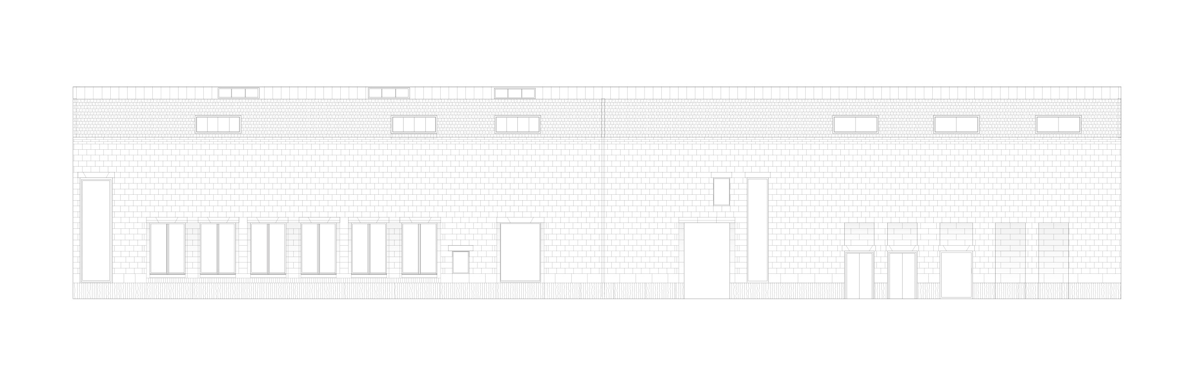 North Elevation Unfolded