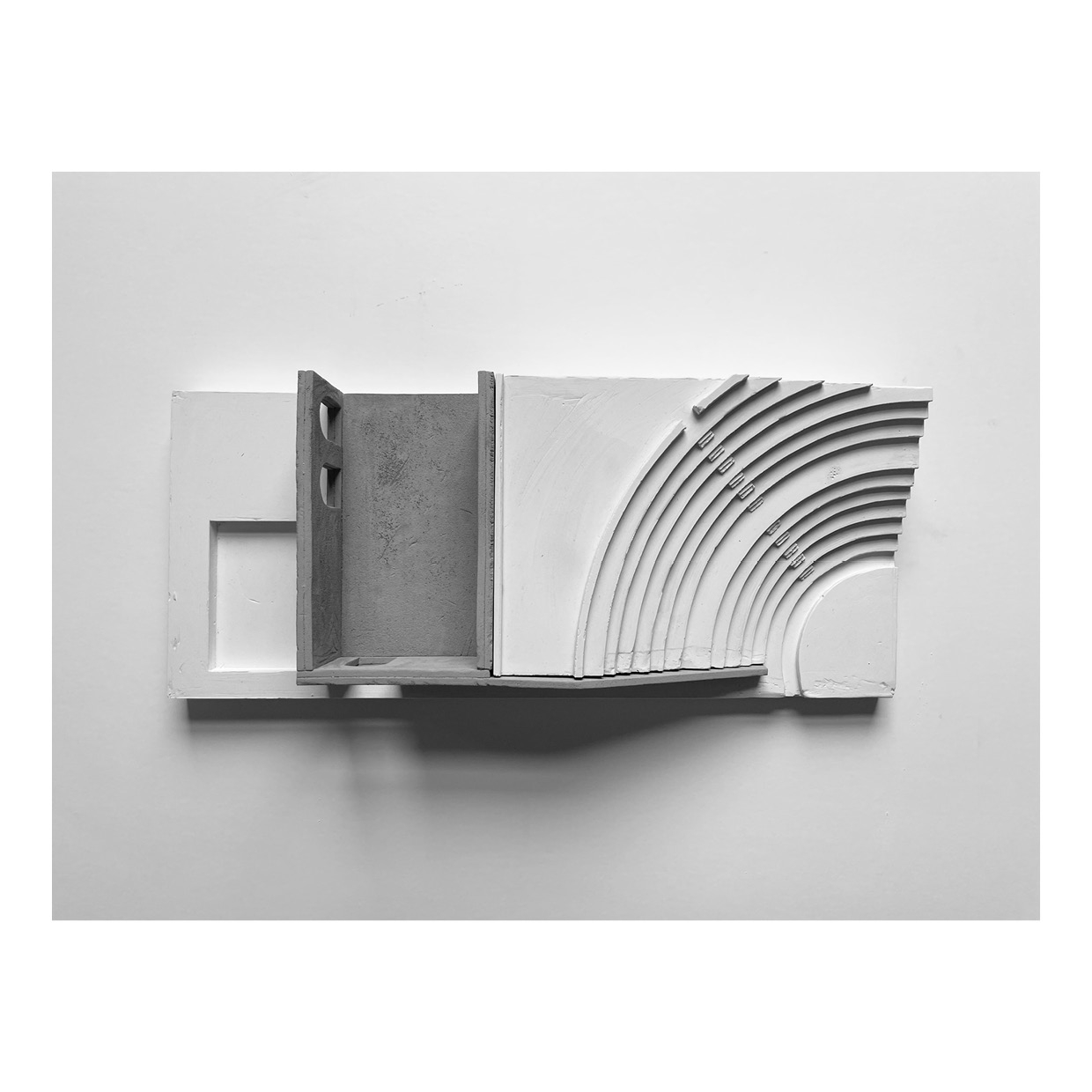 Pavilion model, 1:100