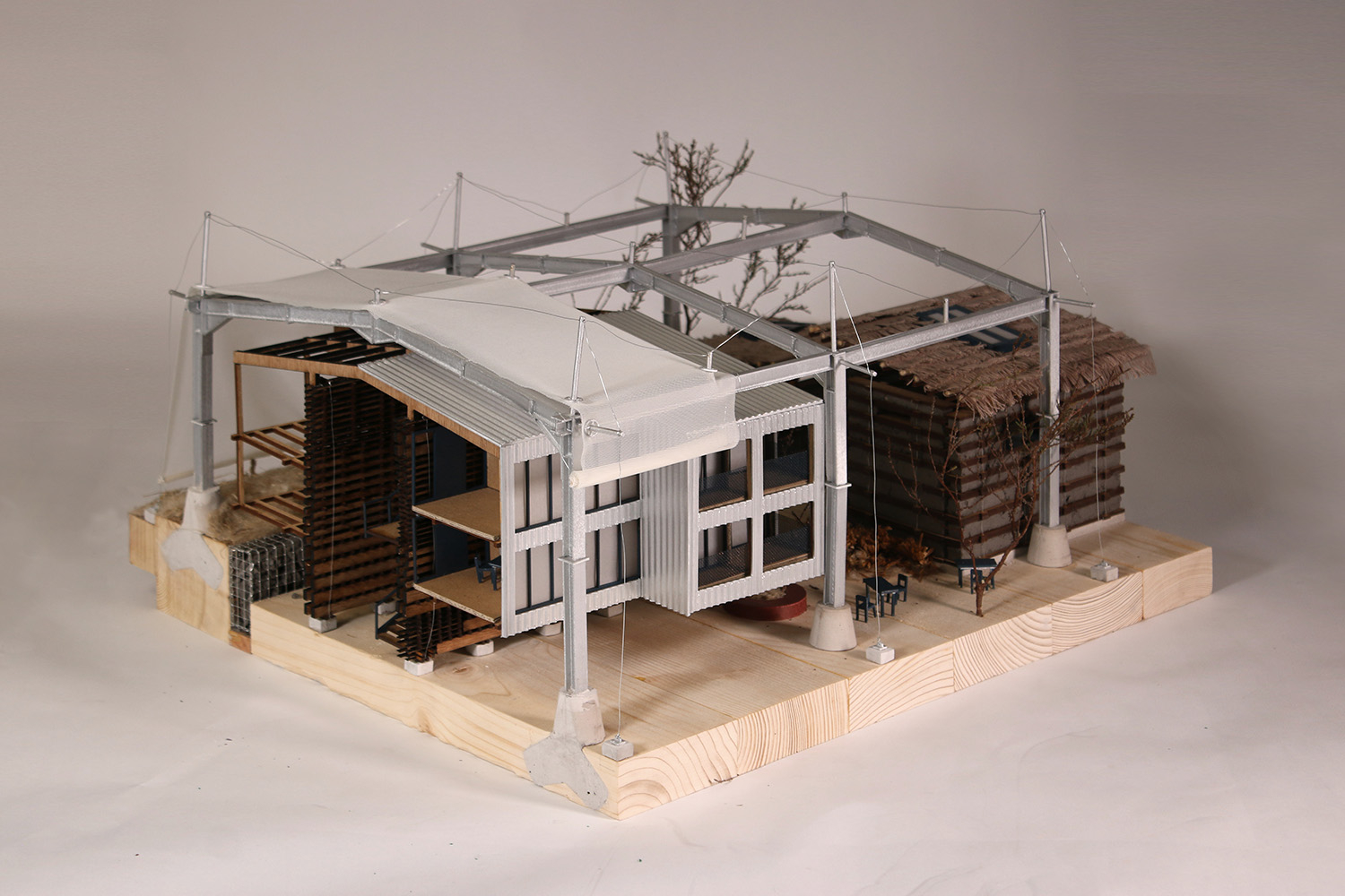 1:50 model of proposal