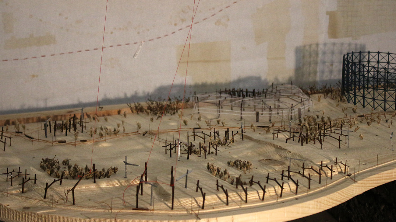 Site model, 1:500