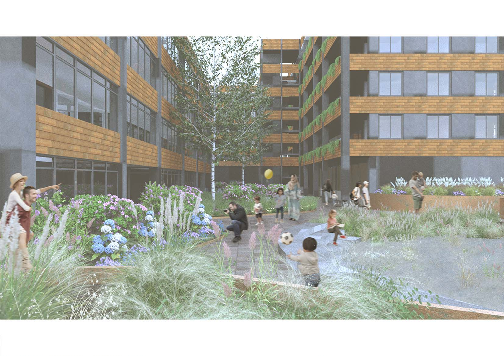 Render of Lower Garden