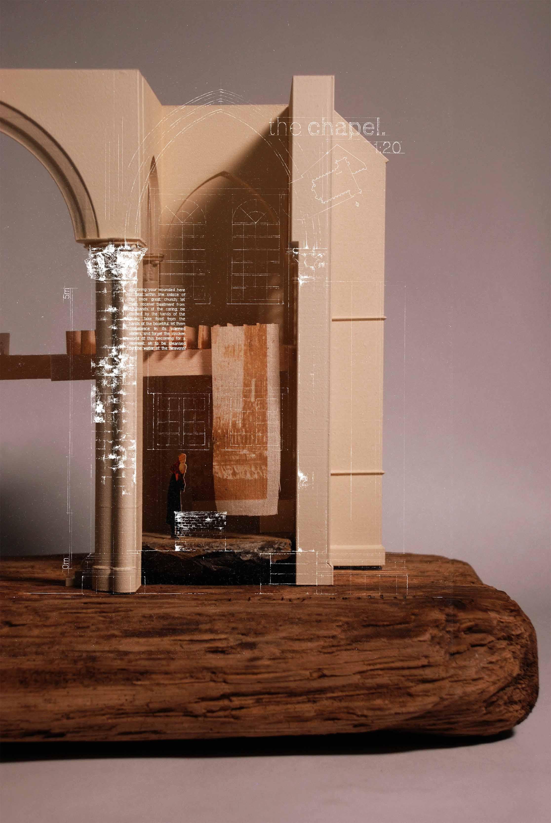Image of 1:100 folly model