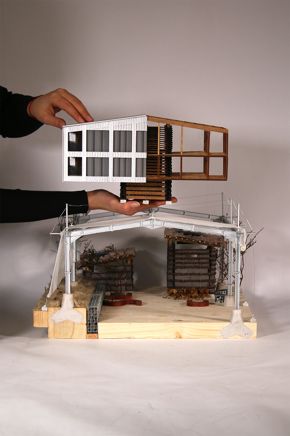 1:50 model of the proposal