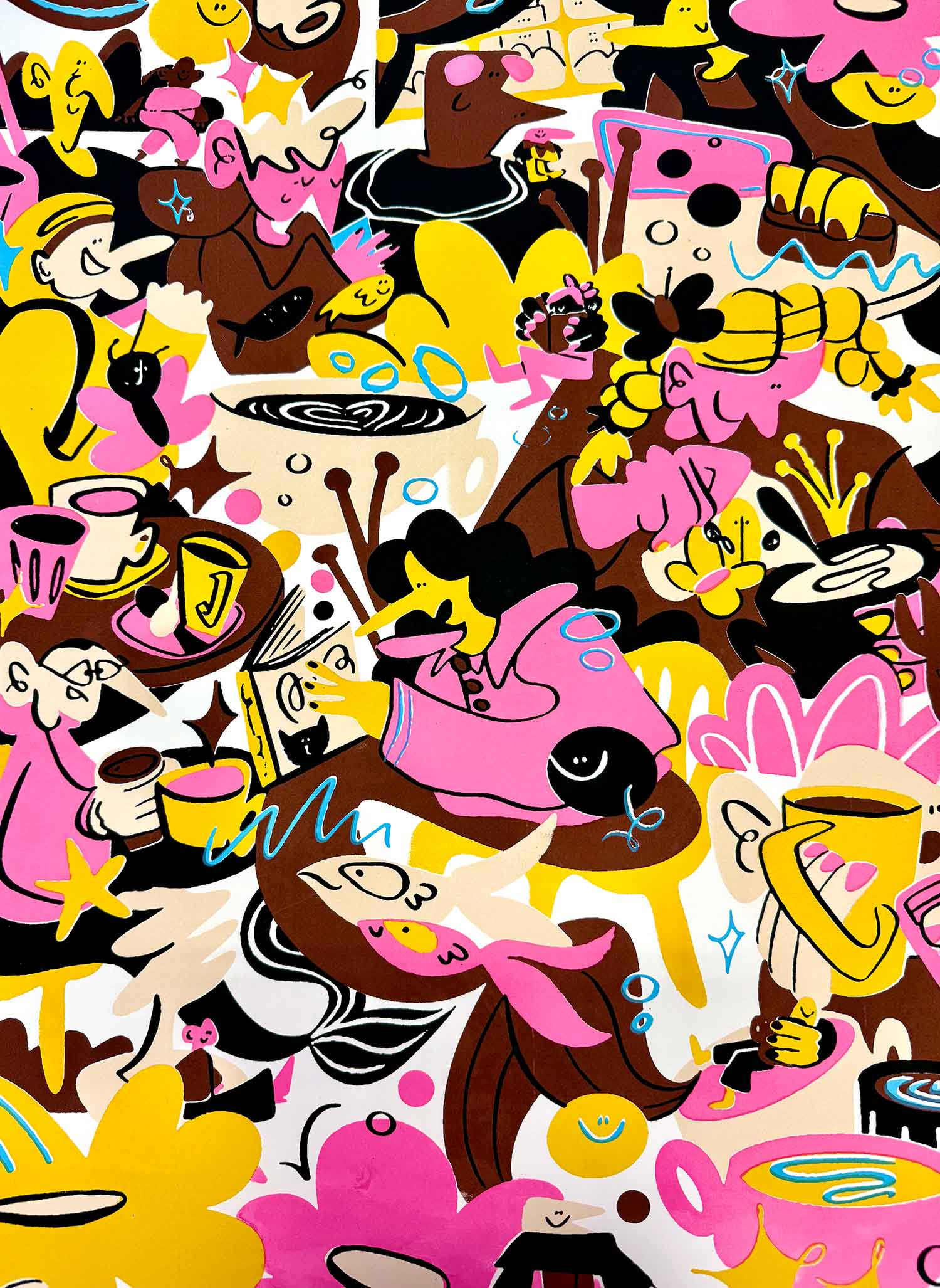 'Sirens Brew' Screenprint