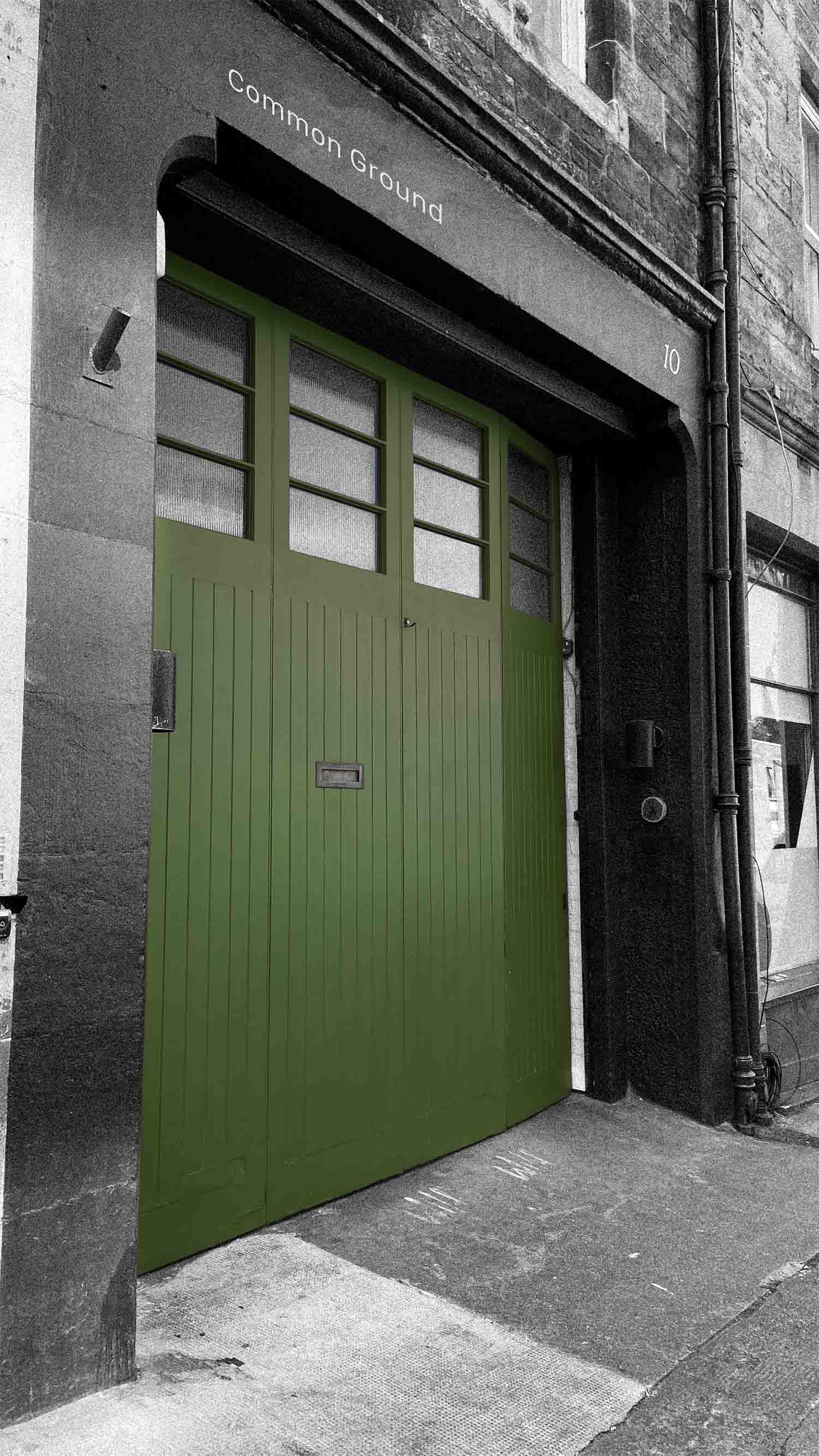 Entrance door collage