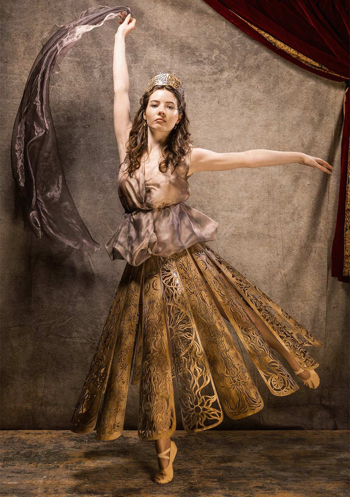 Image of Penelope in action 